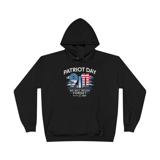9-11 Patriot Day Black Hoodie