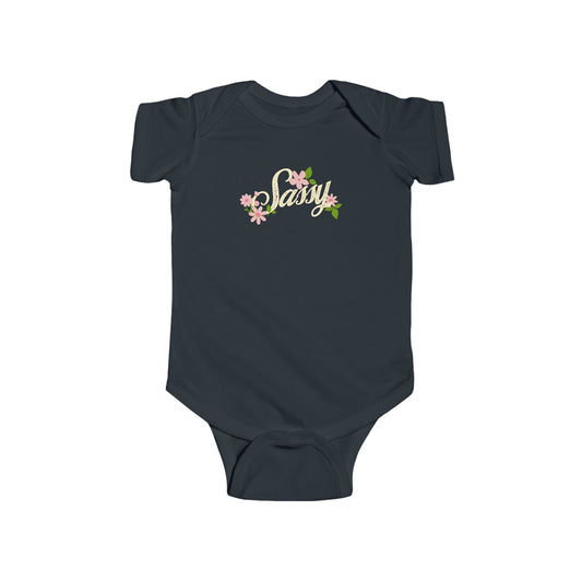 Sassy Black Baby Bodysuit