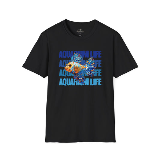 Aquarium Life Black T-Shirt