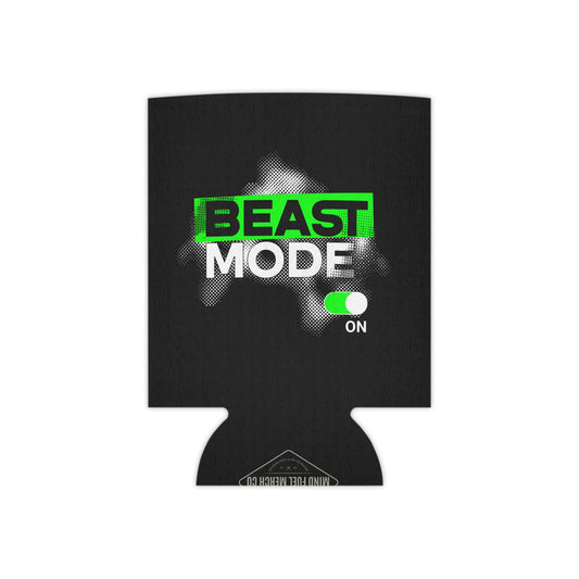 Beast Mode Black Koozie Can Cooler
