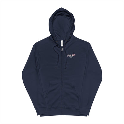 Smith Lake MLGA Tattered Flag Navy Zip Up Hoodie