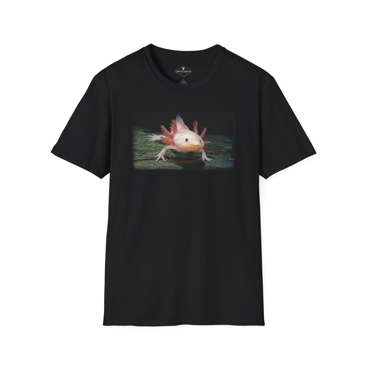 Axolotl Black T-Shirt