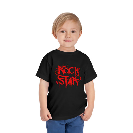 Rock Star Black Toddler T-Shirt