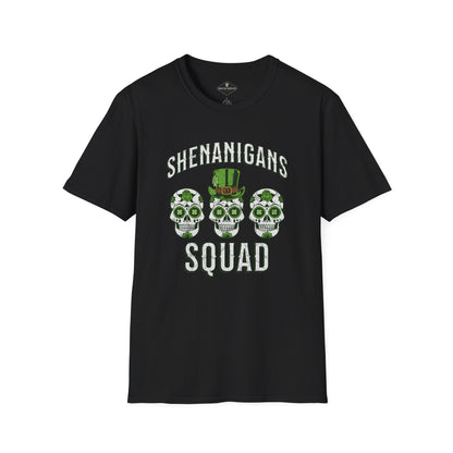 Shenanigans Squad Black T-Shirt