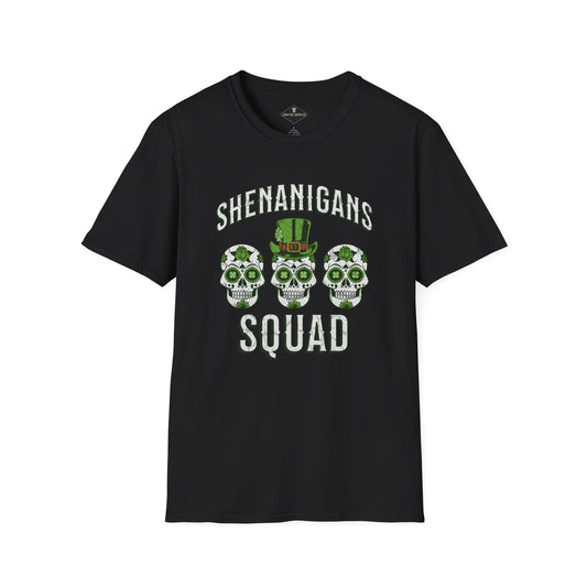 Shenanigans Squad Black T-Shirt