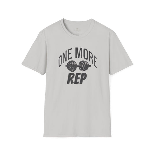 One More Rep Silver Grey T-Shirt