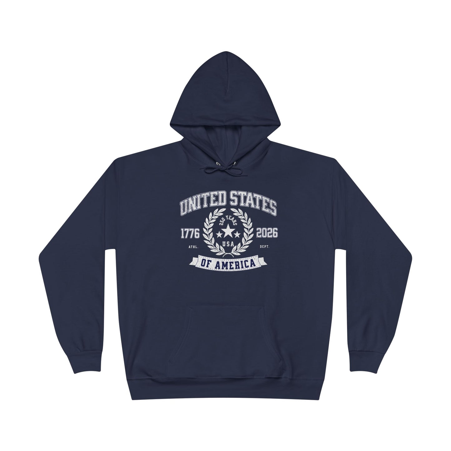America 250 Athletic Navy Blue Hoodie