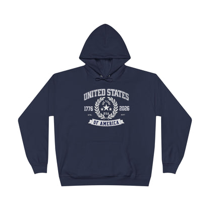 America 250 Athletic Navy Blue Hoodie