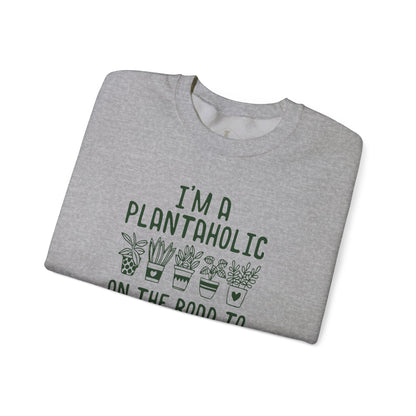 Plantaholic Grey Sweatshirt