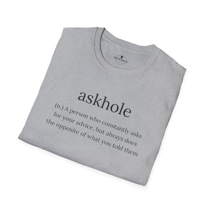 Askhole Grey T-Shirt