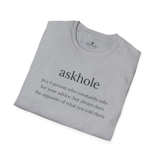 Askhole Grey T-Shirt