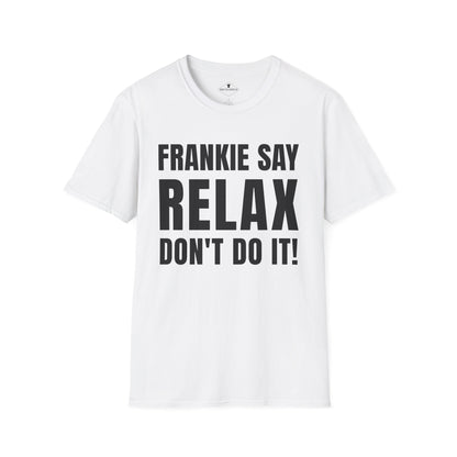 Frankie Say Relax 1980's White T-Shirt