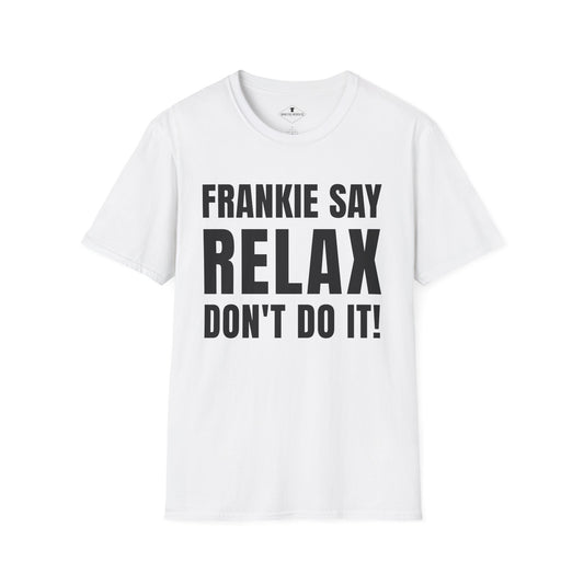 Frankie Say Relax 1980's White T-Shirt