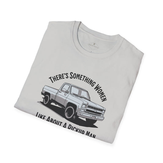 Pickup Man Silver Grey T-Shirt