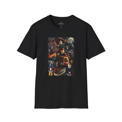 Horror Legends Halloween Black T-Shirt