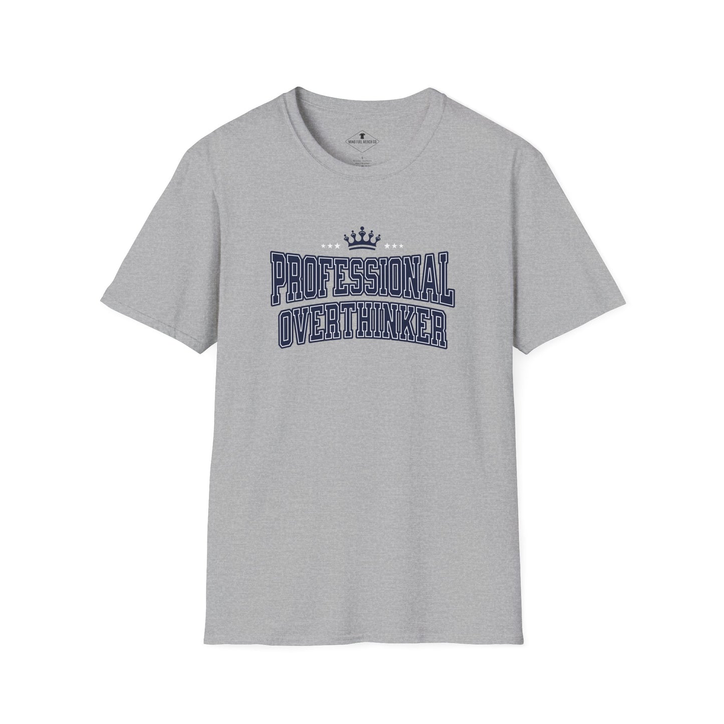 Professional Overthinker Grey T-Shirt