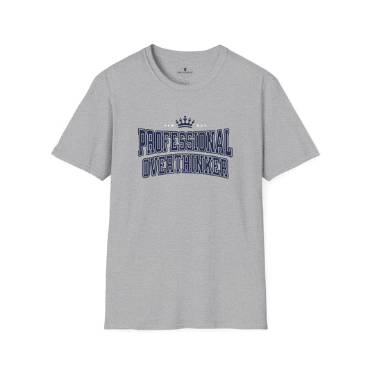 Professional Overthinker Grey T-Shirt