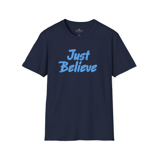Just Believe Navy Blue T-Shirt