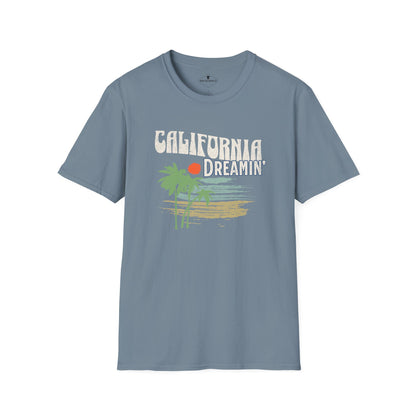 California Dreamin' Slate Blue T-Shirt