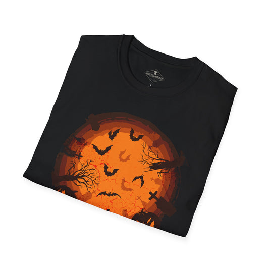 Halloween Bats Black T-Shirt