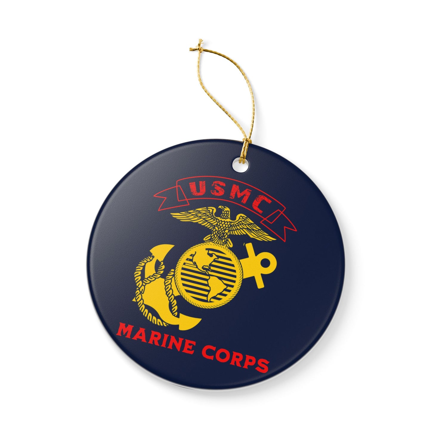 US Marine Corps Christmas Tree Ornament