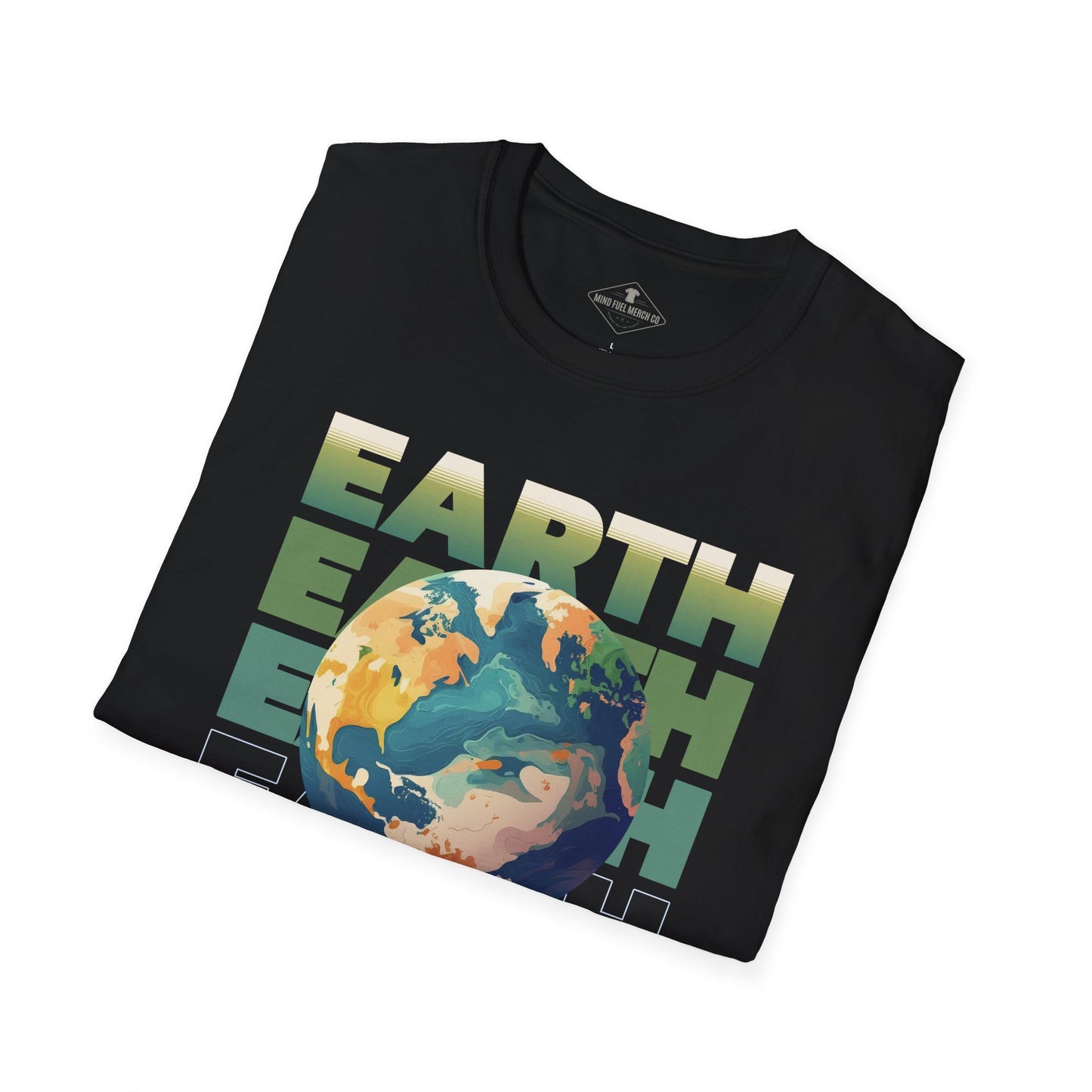 Earth Black T-Shirt