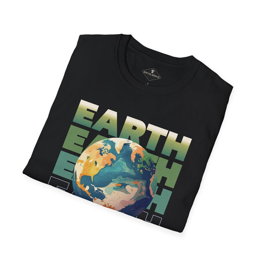 Earth Black T-Shirt