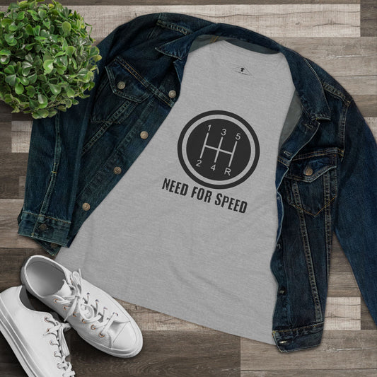 Need For Speed Grey Womens T-Shirt