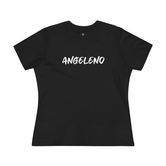 Angeleno Black Womens T-Shirt