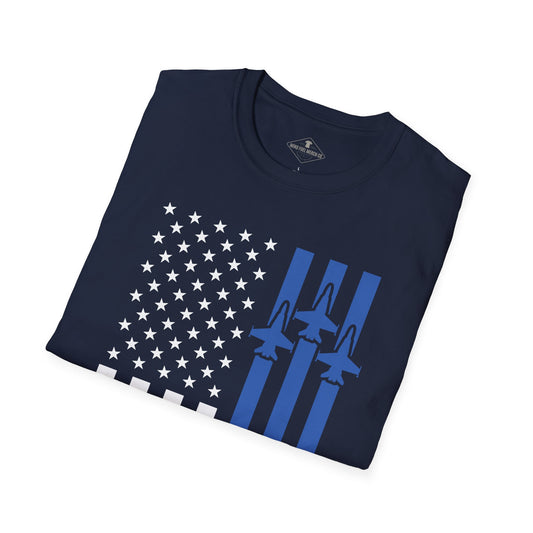 Air Force Flag Navy Blue T-Shirt