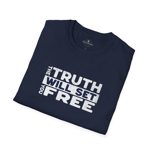 The Truth Will Set You Free Navy Blue T-Shirt