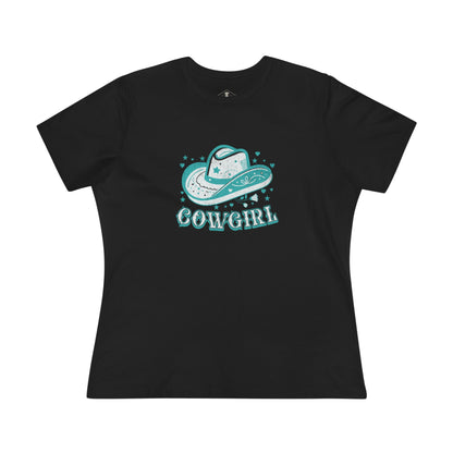 Cowgirl Black Womens T-Shirt