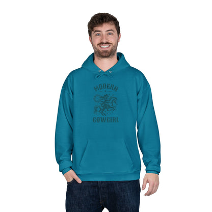 Modern Cowgirl Turquoise Hoodie