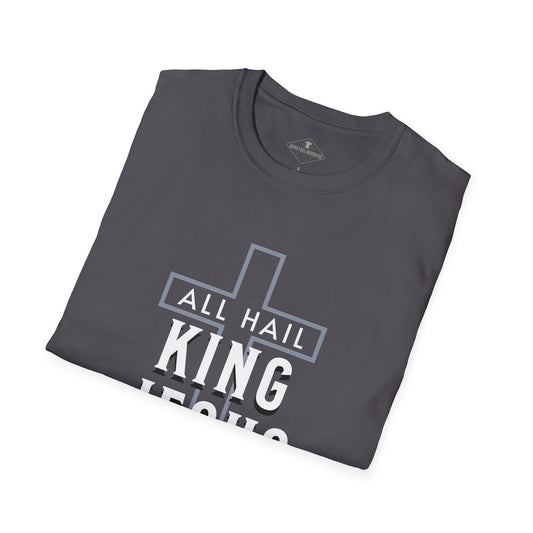 King Jesus Charcoal T-Shirt