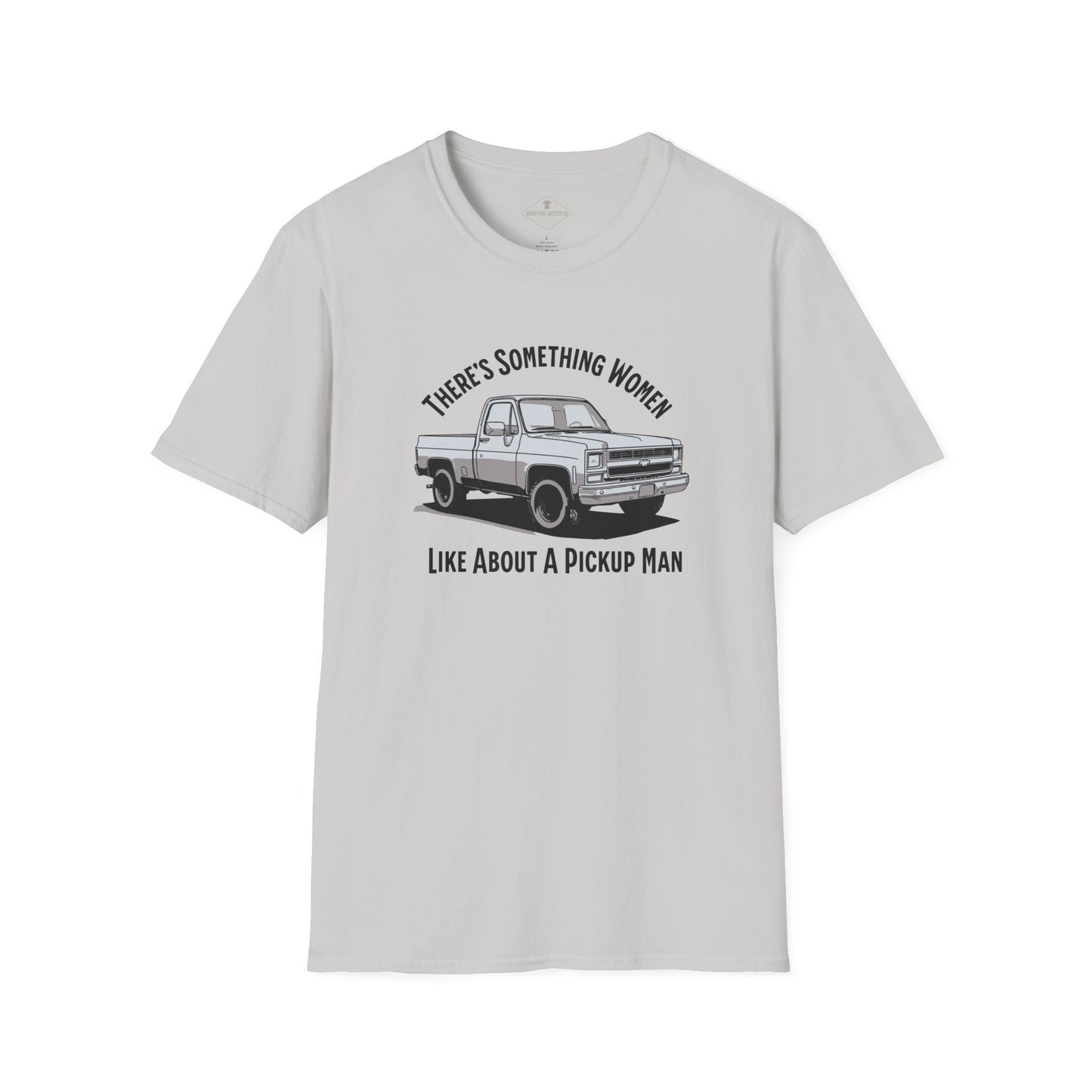 Pickup Man Silver Grey T-Shirt