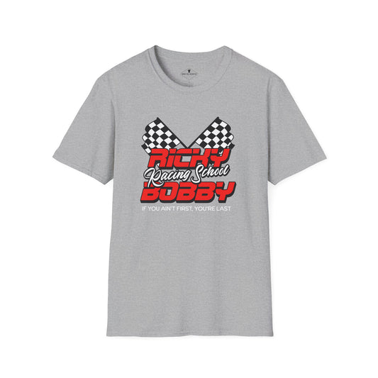 Ricky Bobby Racing School Grey T-Shirt