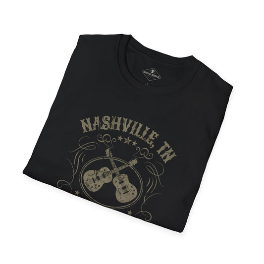 Nashville Guitars Black T-Shirt