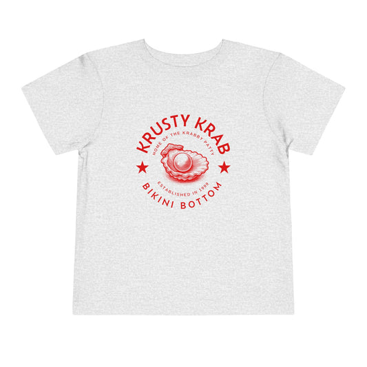 Krusty Krab Grey Toddler T-Shirt