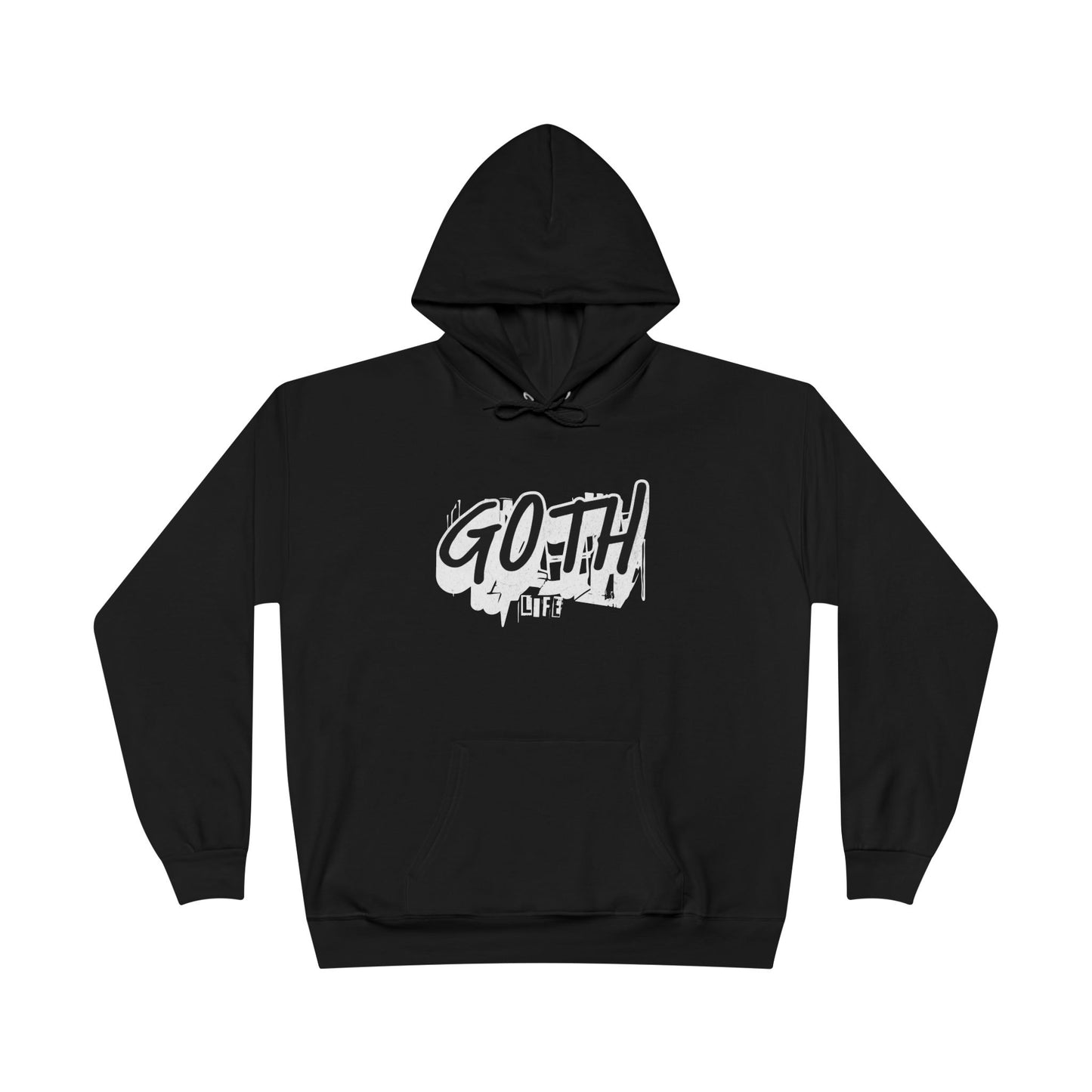 Goth Life Black Hoodie