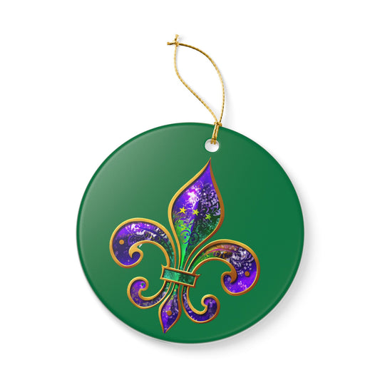 Fleur De Lis Tree Ornament