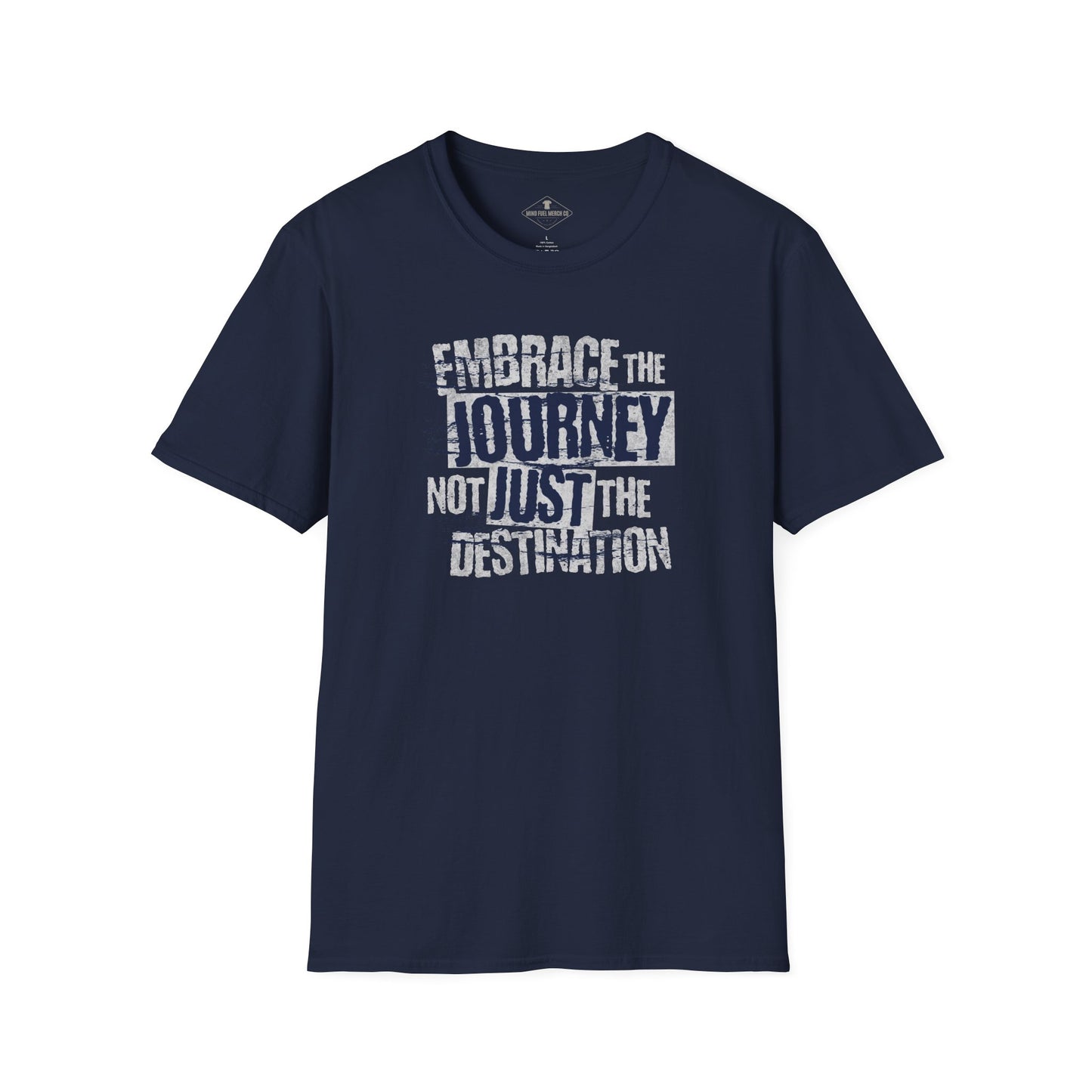 Embrace The Journey Navy Blue T-Shirt