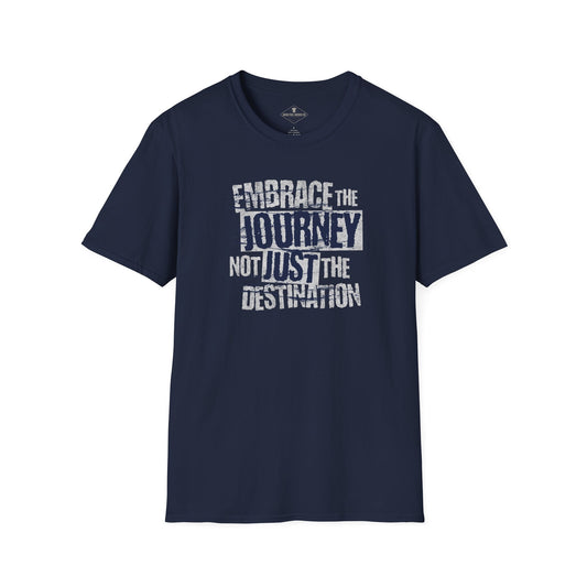 Embrace The Journey Navy Blue T-Shirt
