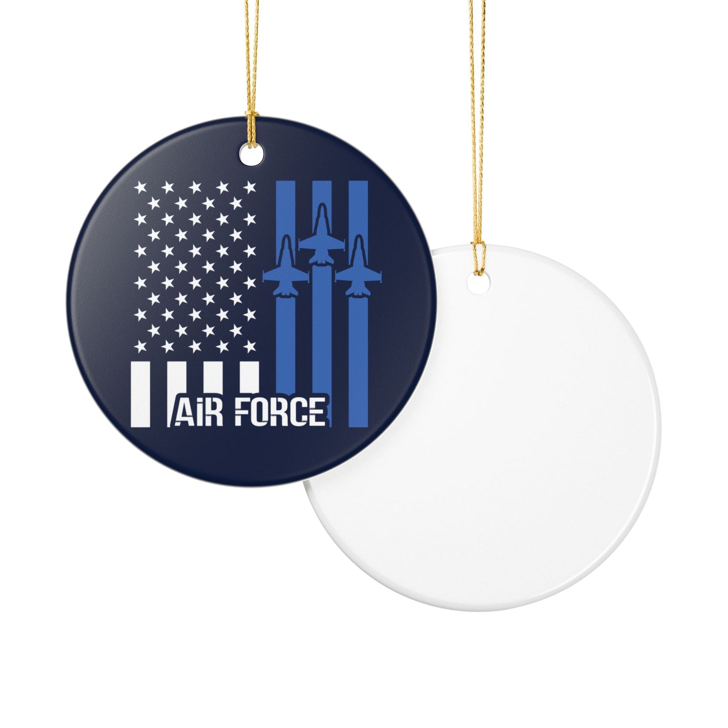 Air Force Christmas Tree Ornament