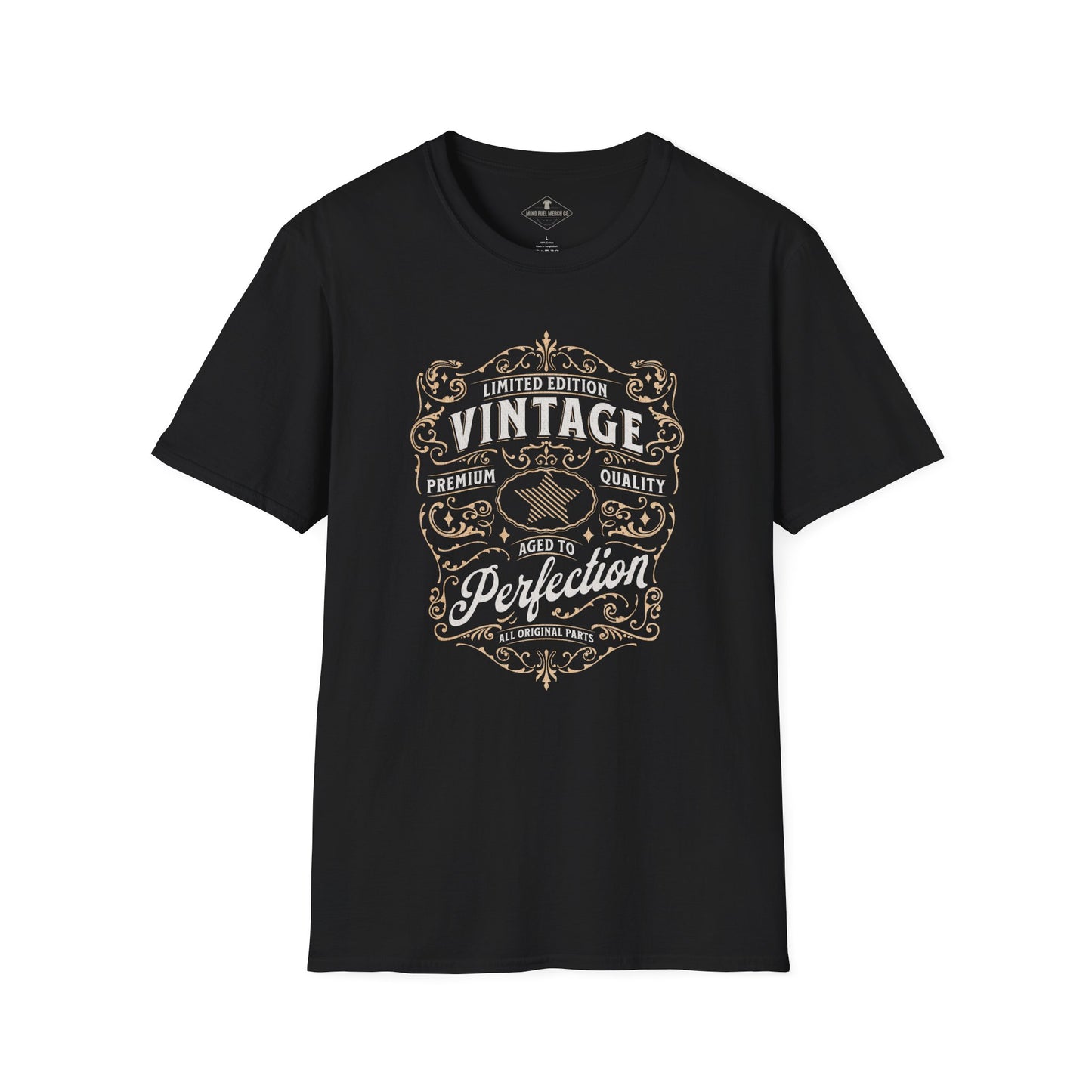 Vintage Perfection Black T-Shirt