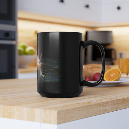 Axolotl Black Mug