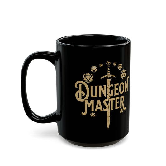 Dungeon Master Black Mug