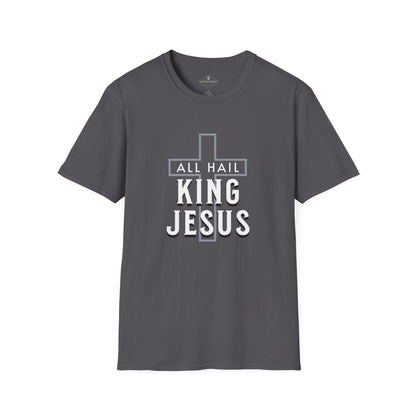 King Jesus Charcoal T-Shirt