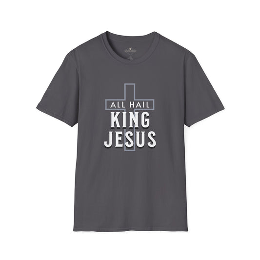King Jesus Charcoal T-Shirt