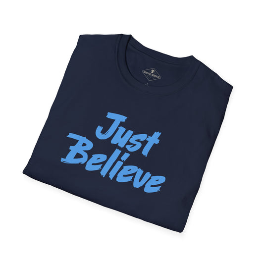 Just Believe Navy Blue T-Shirt