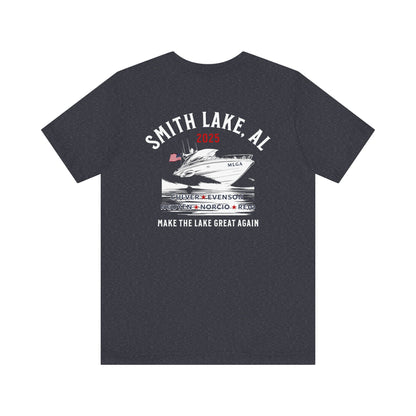 Smith Lake Boat Navy T-Shirt
